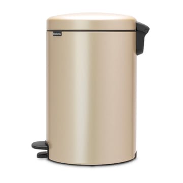 Poubelle à pédale New Icon 20 litres - Metallic Gold - Brabantia