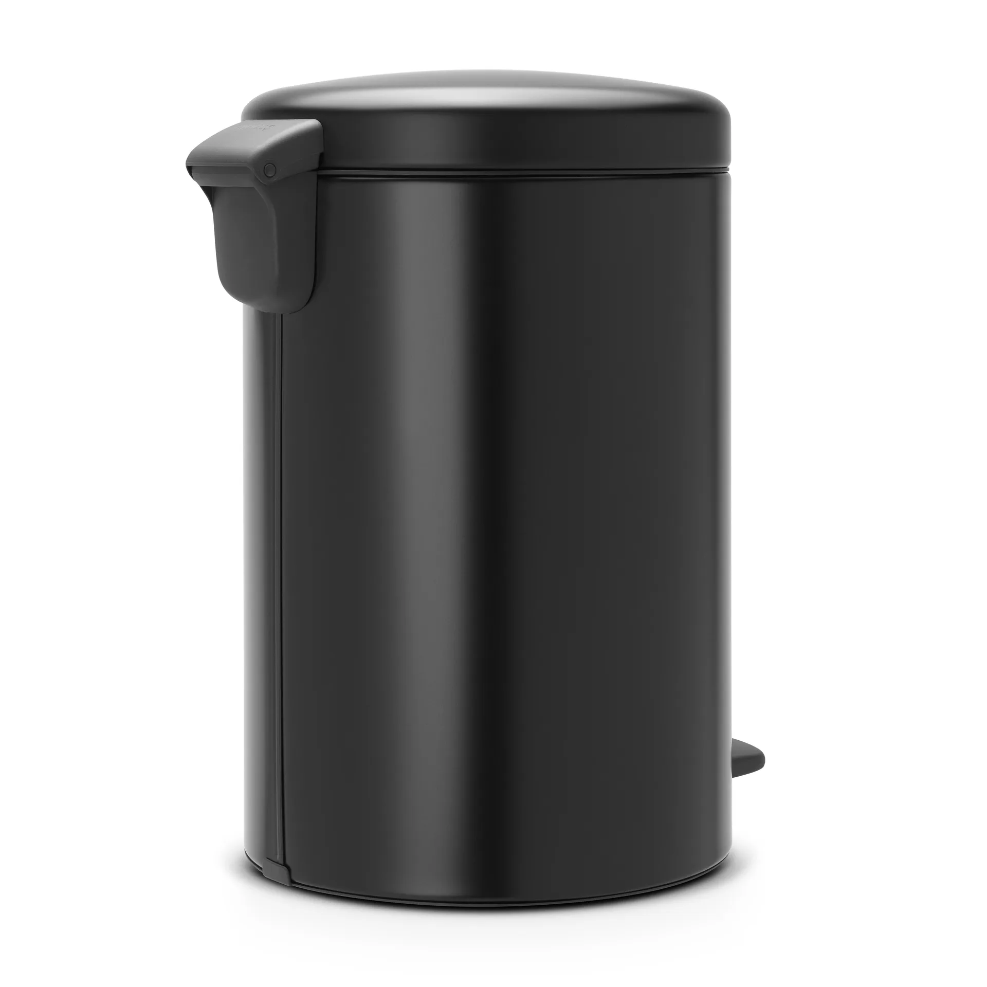 Poubelle à pédale New Icon 20 litres, noir mate Brabantia