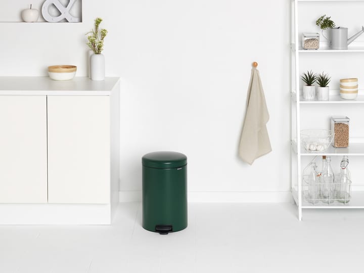 Poubelle à pédale New Icon 20 litres, Pine green Brabantia