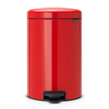 Poubelle à pédale New Icon 20 litres - rouge - Brabantia