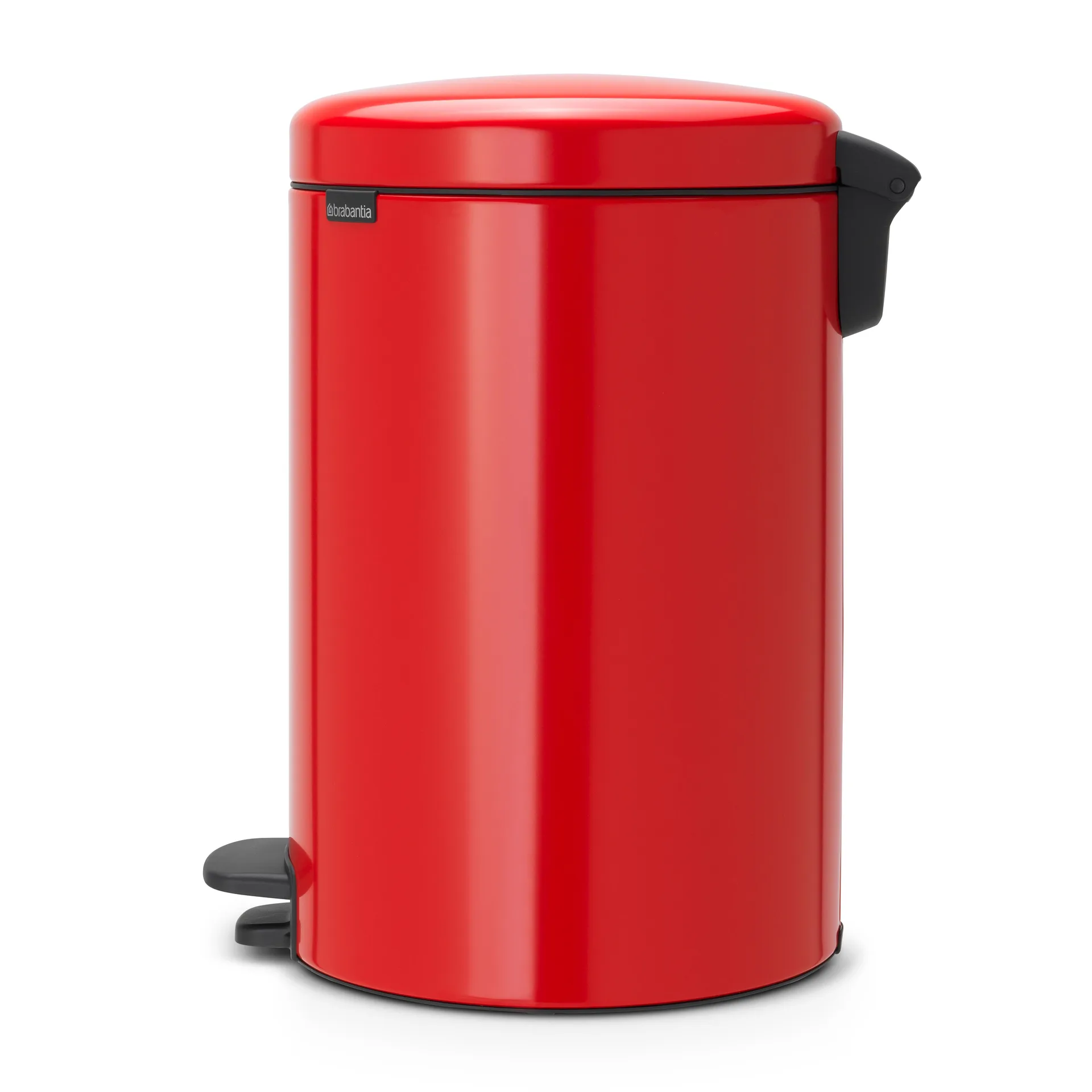 Poubelle à pédale New Icon 20 litres, rouge Brabantia