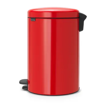 Poubelle à pédale New Icon 20 litres - rouge - Brabantia