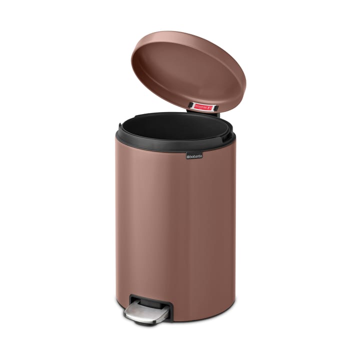 Poubelle à pédale New Icon 20 litres, Satin Taupe Brabantia
