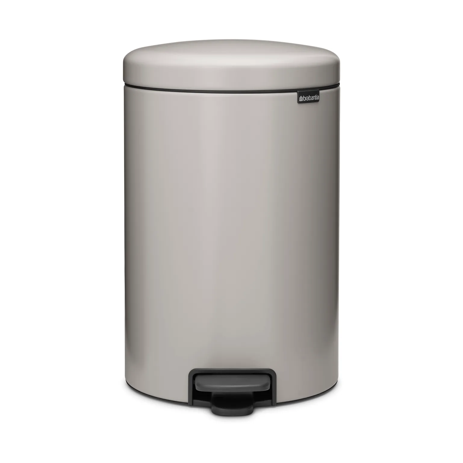 Poubelle à pédale New Icon 20 litres, Soft grey Brabantia