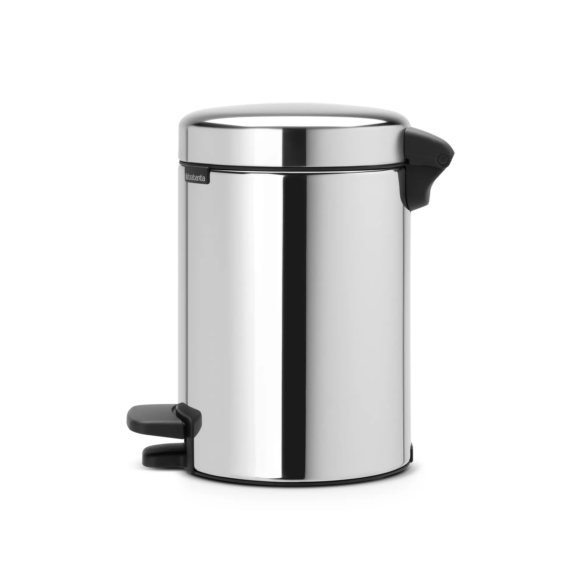 Poubelle à pédale New Icon 3 litres, acier brillant Brabantia