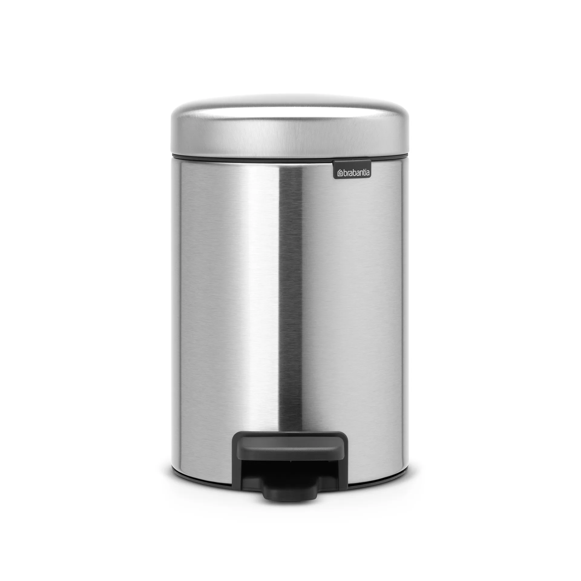 Poubelle à pédale New Icon 3 litres, acier mate Brabantia
