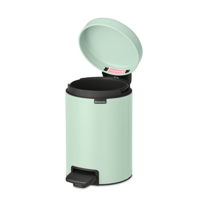 Poubelle à pédale New Icon 3 litres, Jade Green Brabantia