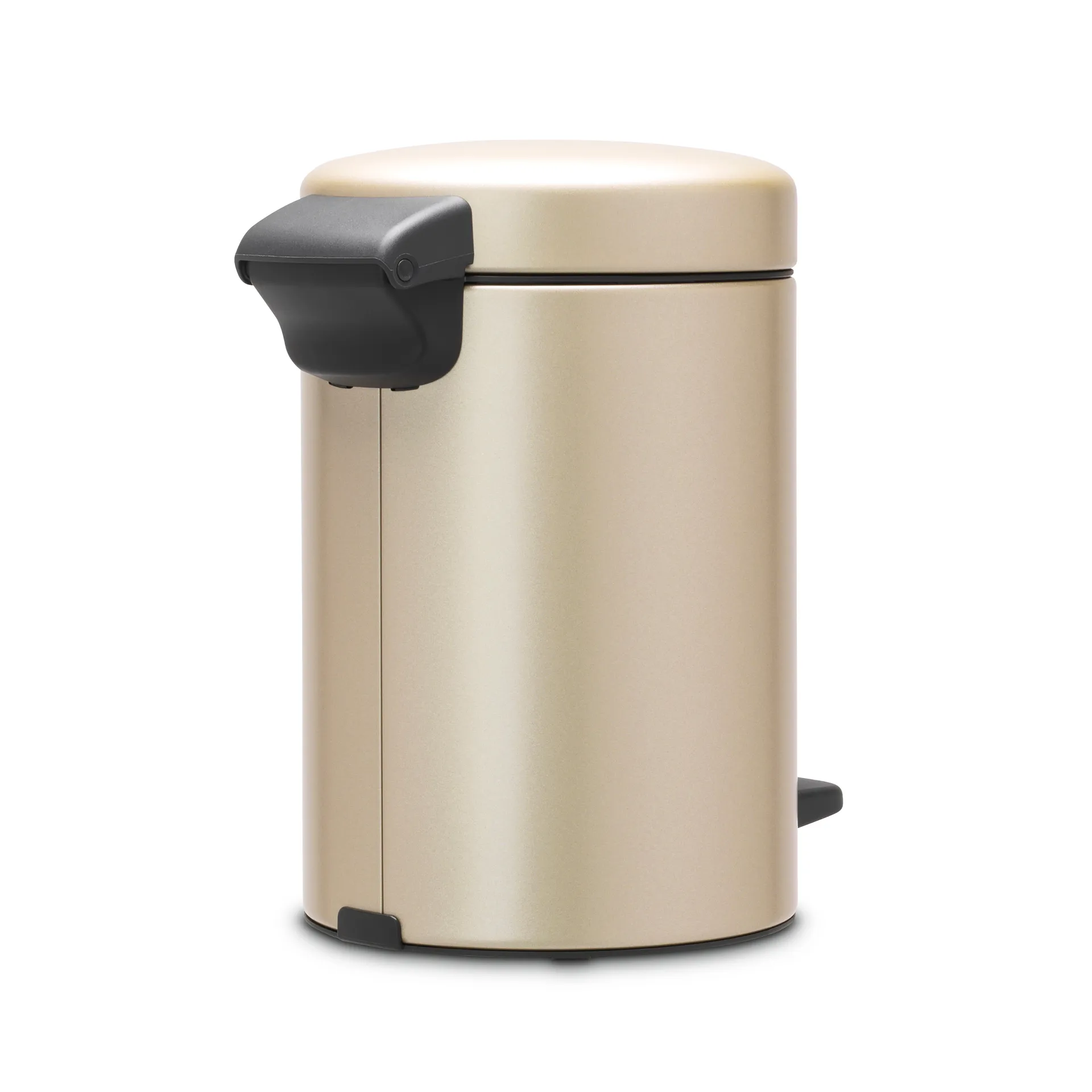 Poubelle à pédale New Icon 3 litres, Metallic Gold Brabantia