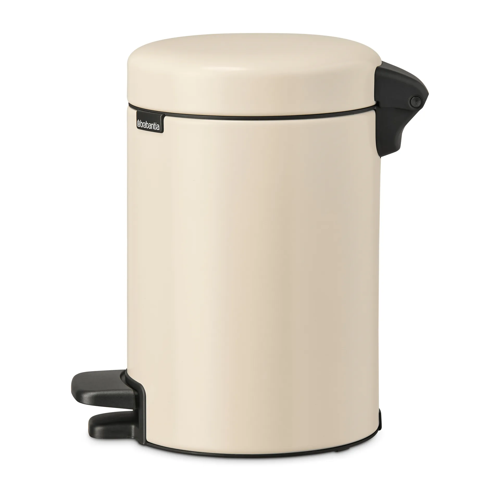 Poubelle à pédale New Icon 3 litres, Soft beige Brabantia