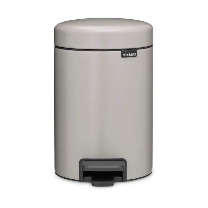 Poubelle à pédale New Icon 3 litres - Soft grey - Brabantia