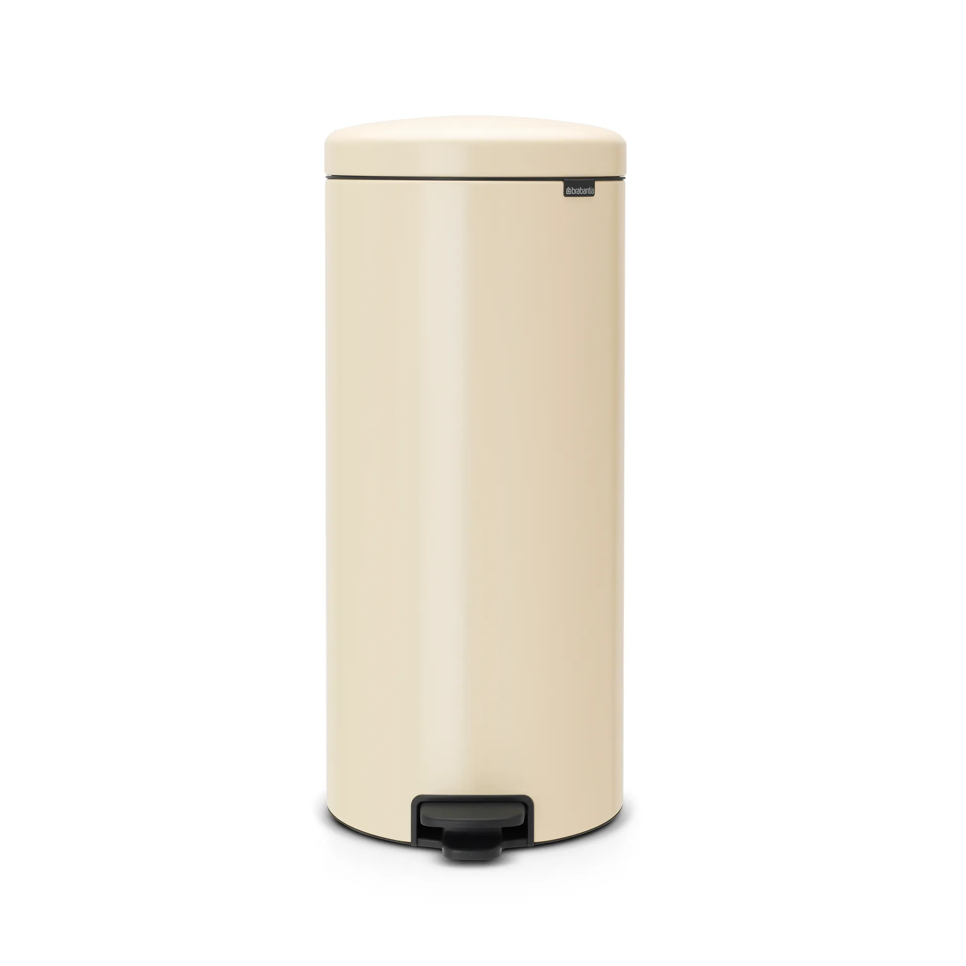Poubelle à pédale New Icon 30 litres, almond (amande) Brabantia