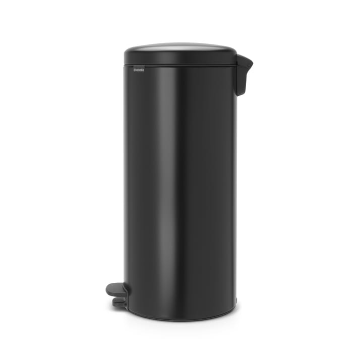 Poubelle à pédale New Icon 30 litres, noir mate Brabantia