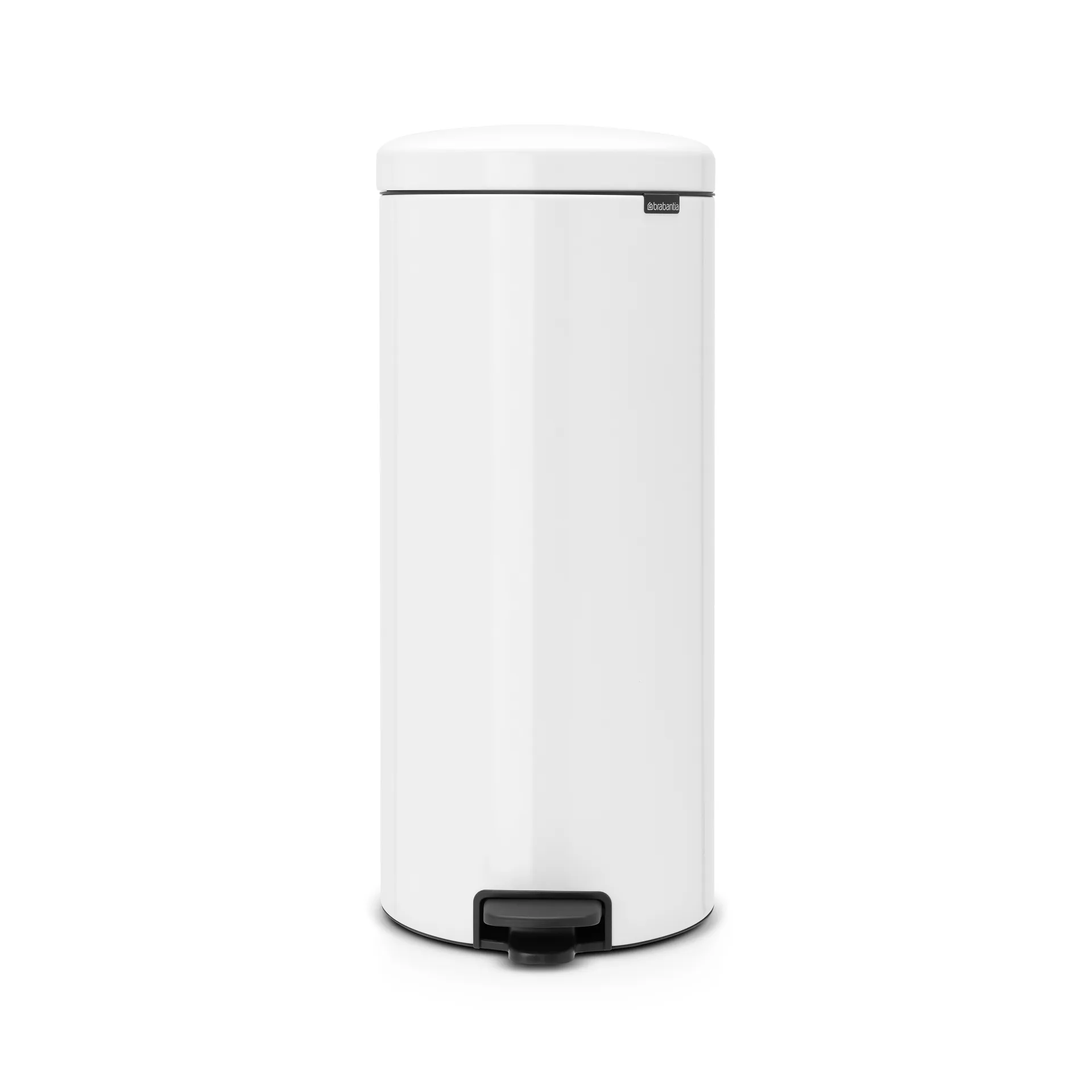 Poubelle à pédale New Icon 30 litres, white (blanc) Brabantia