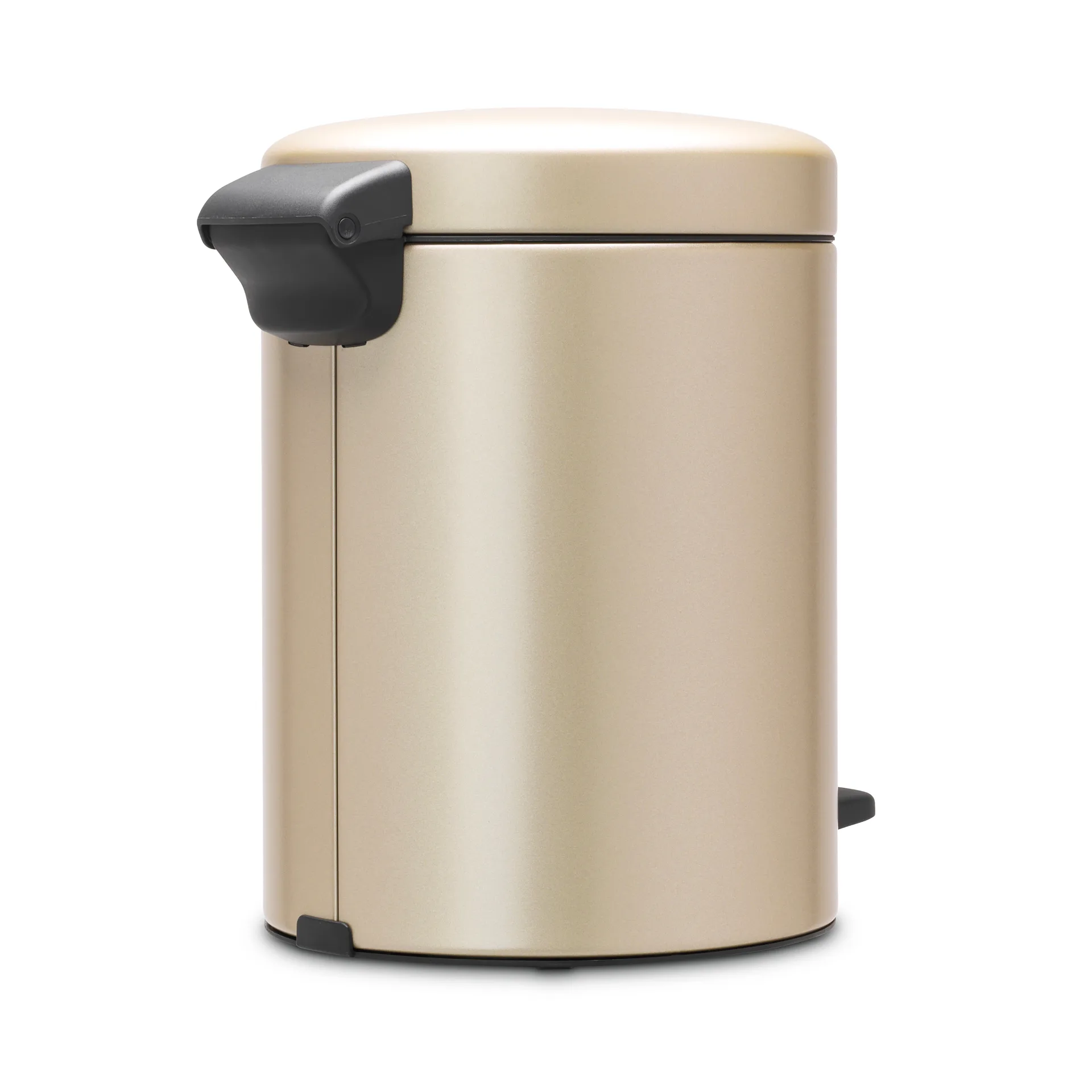 Poubelle à pédale New Icon 5 litres, Metallic Gold Brabantia