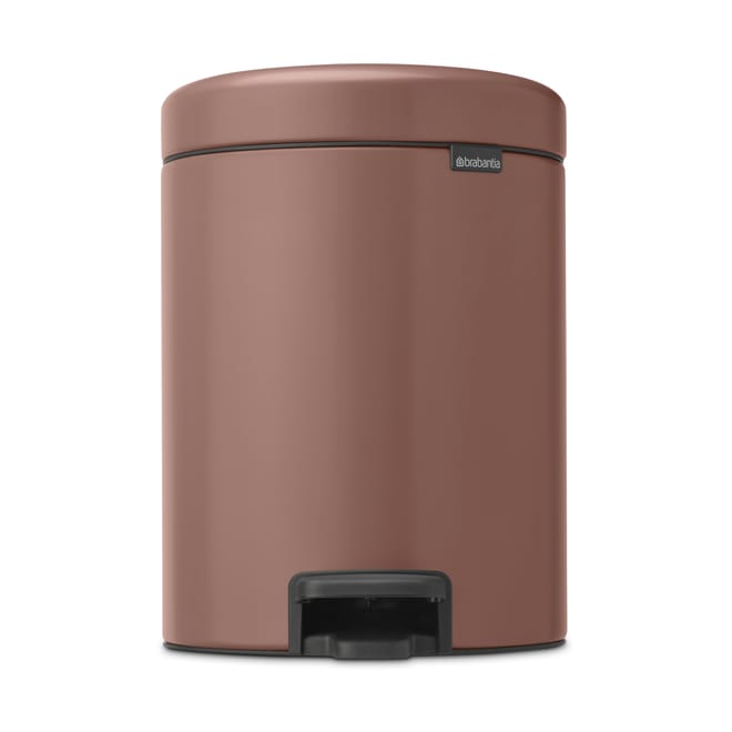 Poubelle à pédale New Icon 5 litres - Satin Taupe - Brabantia