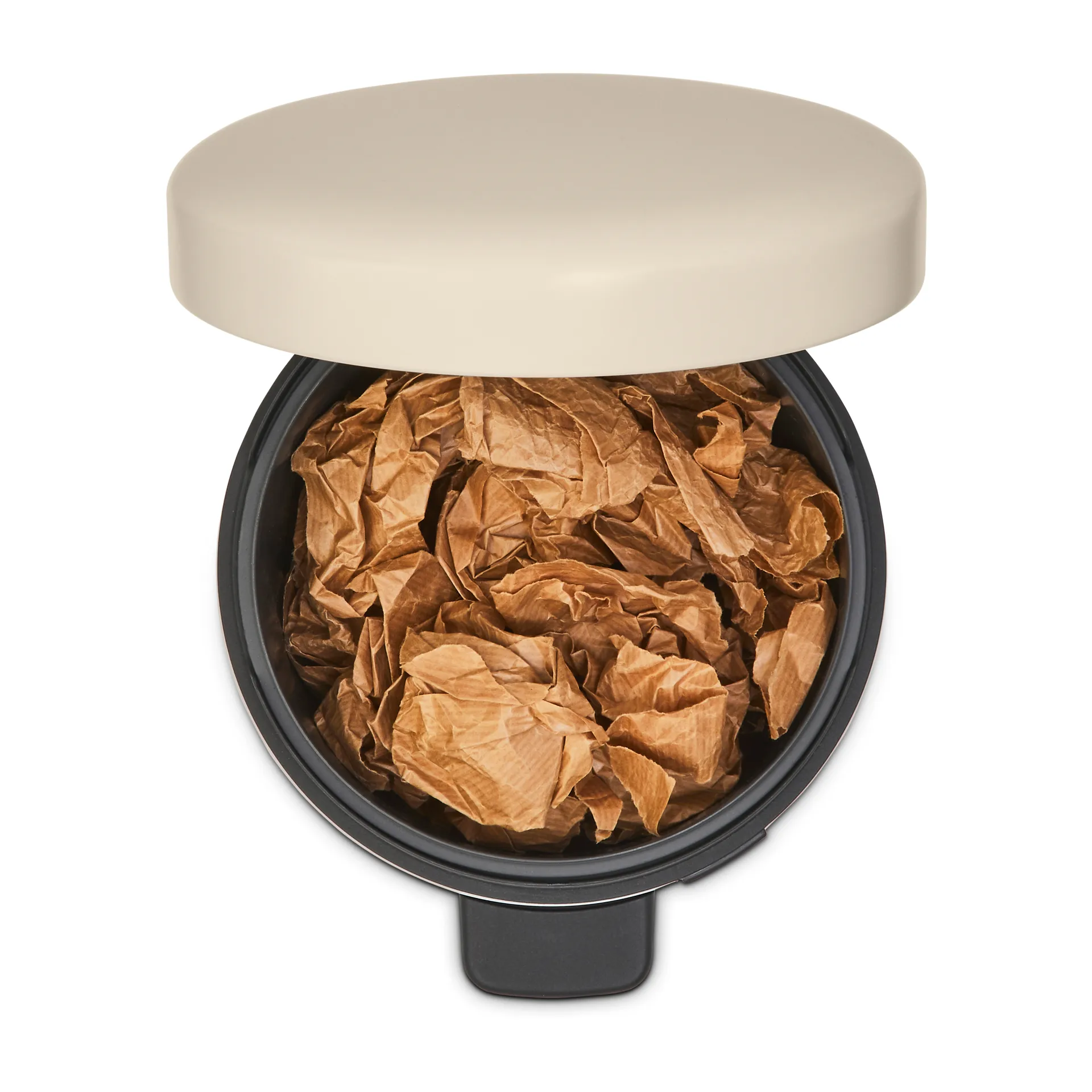 Poubelle à pédale New Icon 5 litres, Soft beige Brabantia