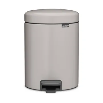 Poubelle à pédale New Icon 5 litres - Soft grey - Brabantia