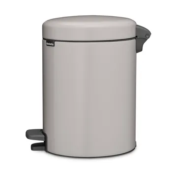 Poubelle à pédale New Icon 5 litres - Soft grey - Brabantia