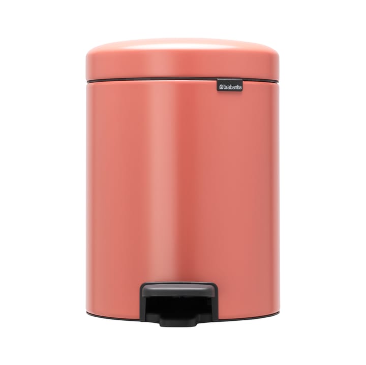 Poubelle à pédale New Icon 5 litres - Terracotta pink - Brabantia