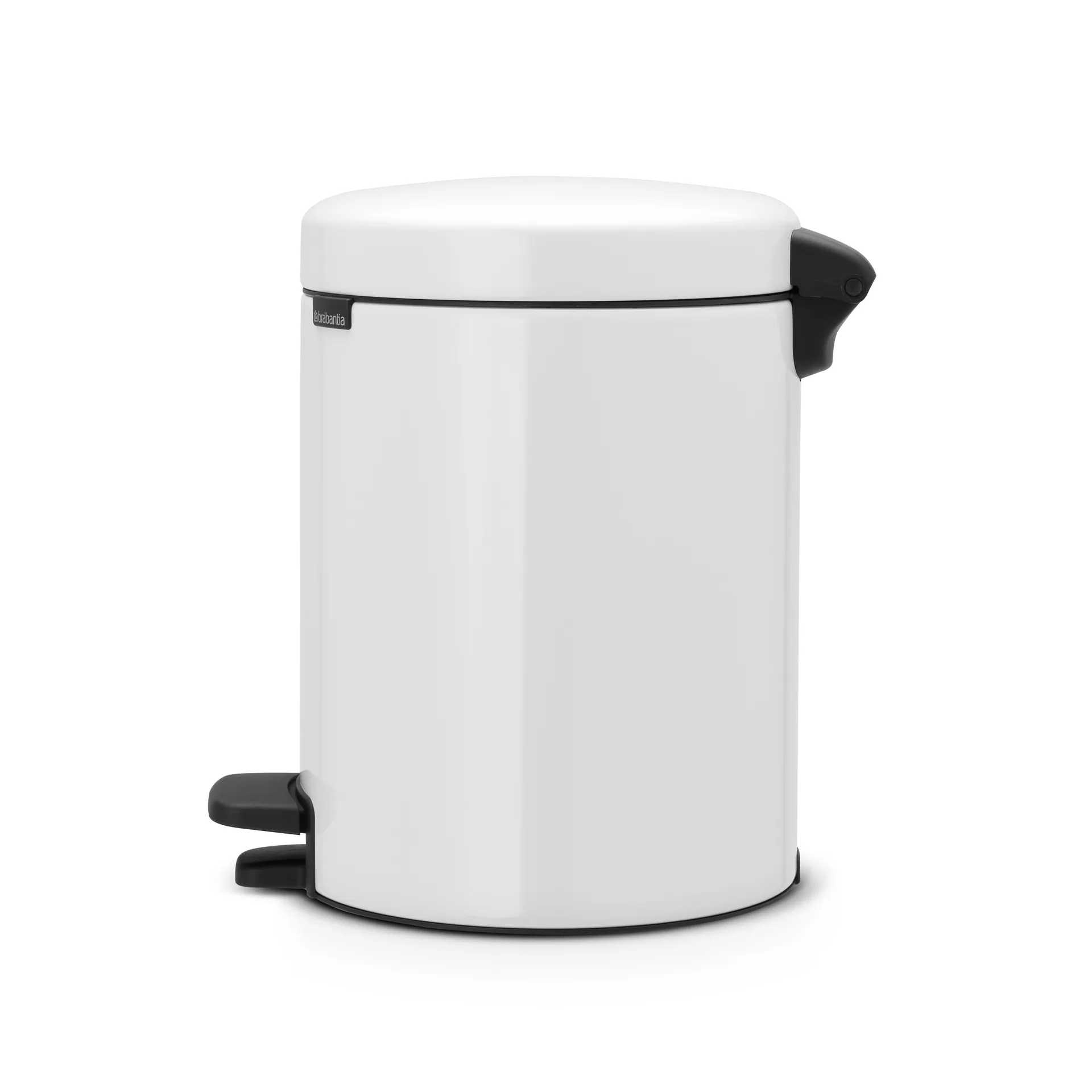 Poubelle à pédale New Icon 5 litres, white (blanc) Brabantia