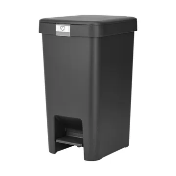 Poubelle à pédale StepUp 16 L - Gris foncé - Brabantia