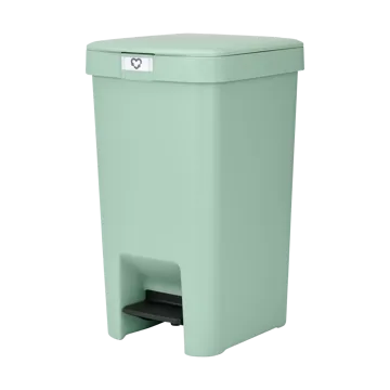 Poubelle à pédale StepUp 16 L - Jade green - Brabantia