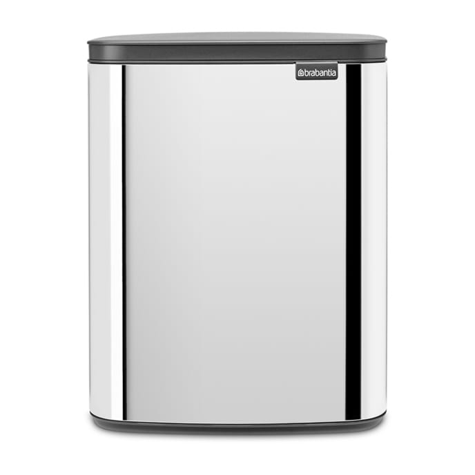 Poubelle Bo 12 L - Acier brossé brillant - Brabantia