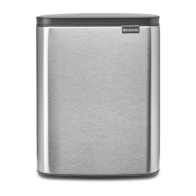 Poubelle Bo 12 L - Acier brossé mat - Brabantia