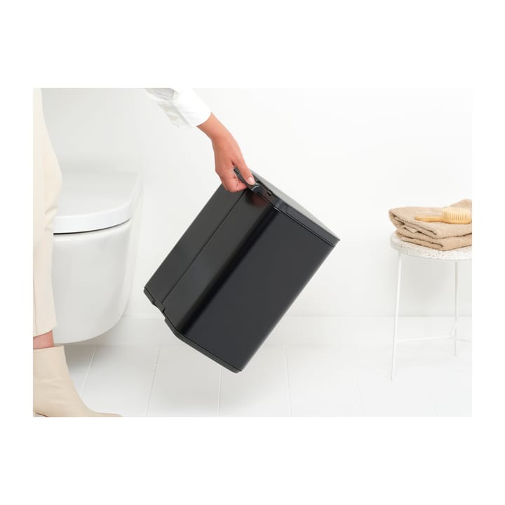 Poubelle Bo 12 L, Matte black Brabantia