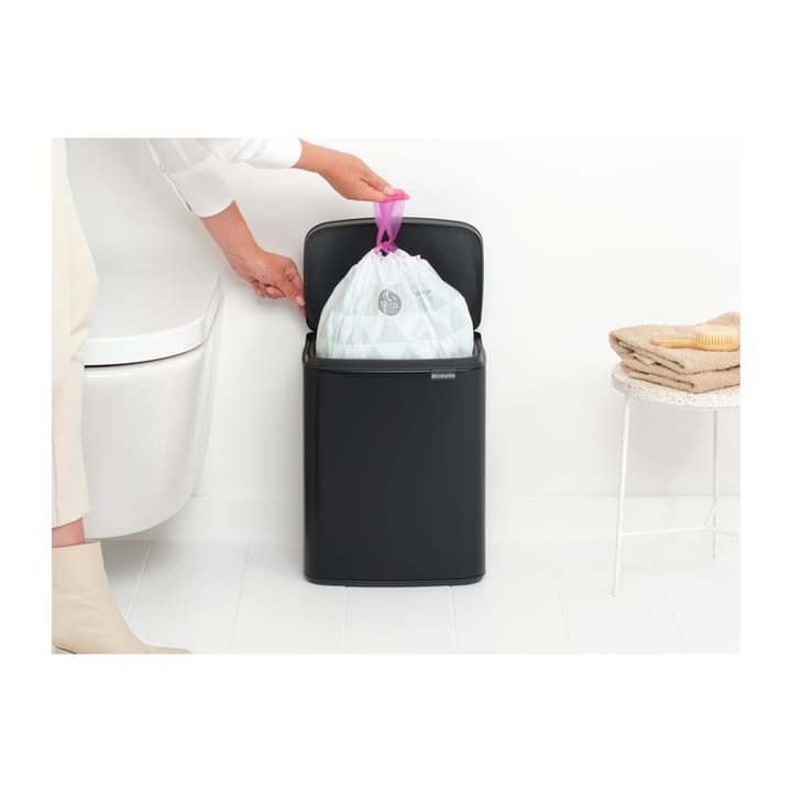 Poubelle Bo 12 L, Matte black Brabantia