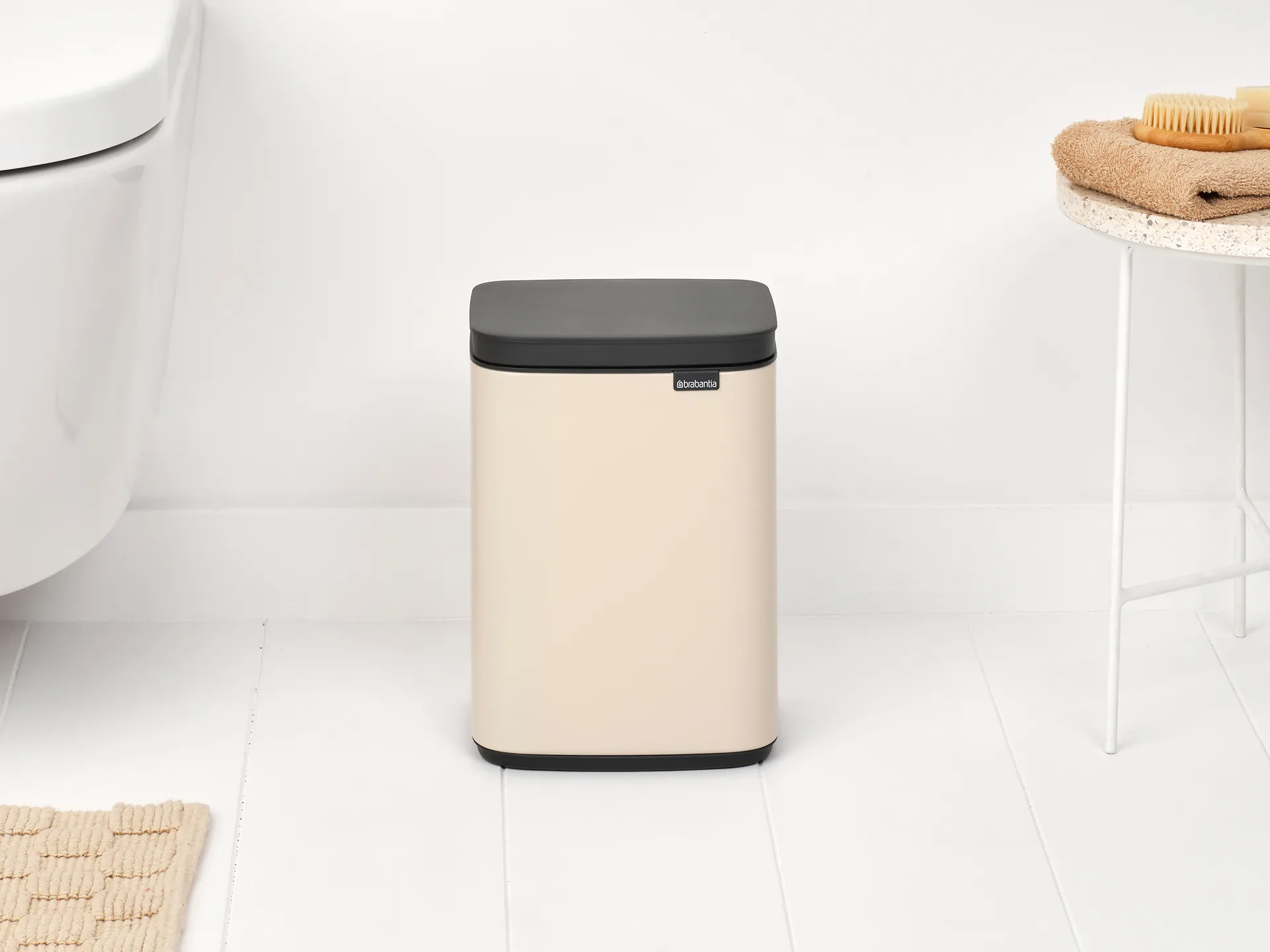 Poubelle Bo 4 L, Soft Beige Brabantia