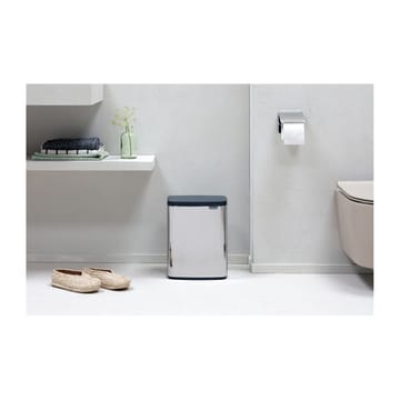 Poubelle Bo 7 L - Acier brossé brillant - Brabantia