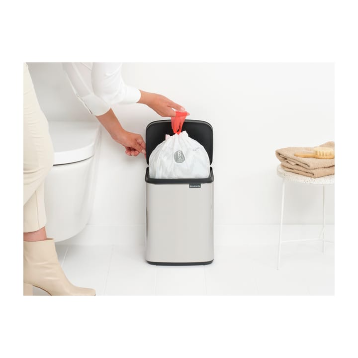 Poubelle Bo 7 L - Acier brossé brillant - Brabantia