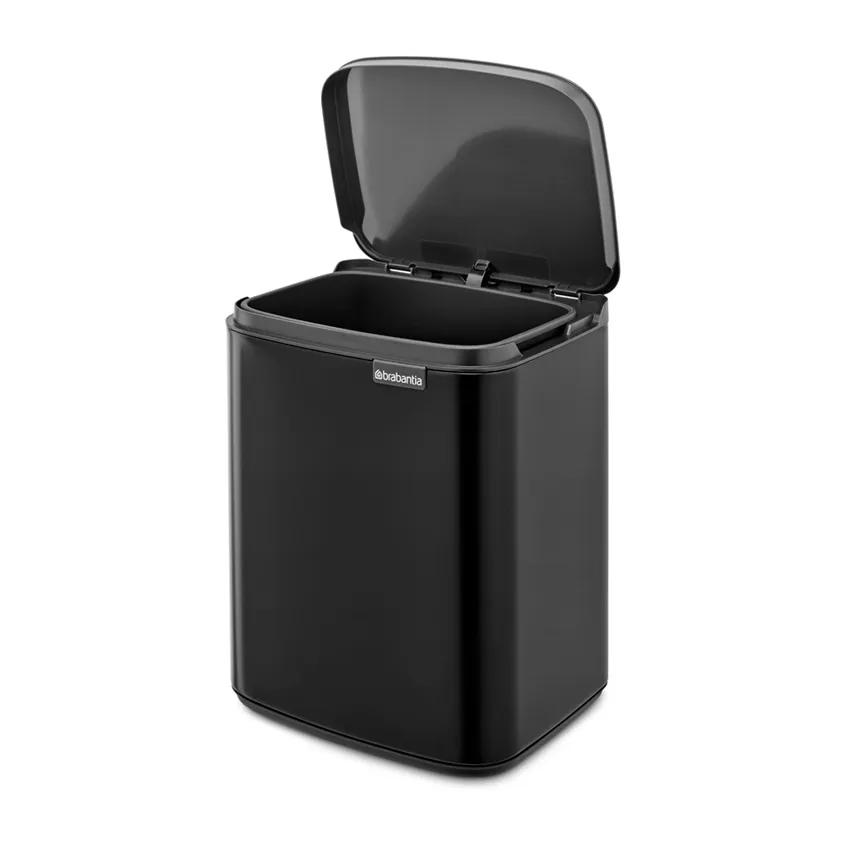 Poubelle Bo 7 L, Matte black Brabantia