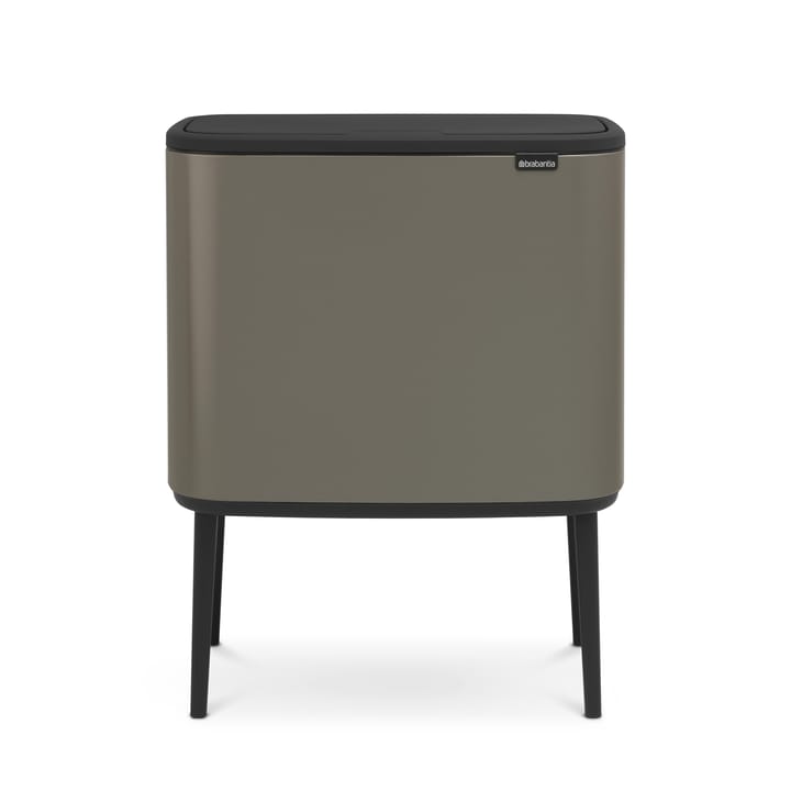 Poubelle Bo Touch 11+23 litres - platine - Brabantia
