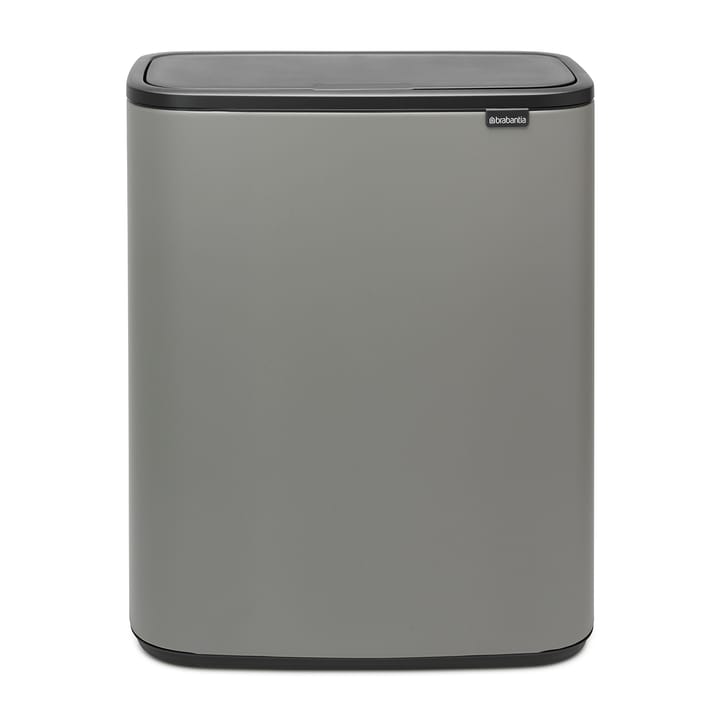 Poubelle Bo touch 2x30 L - Mineral concrete grey - Brabantia