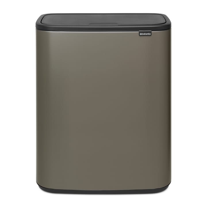 Poubelle Bo touch 2x30 L - Platine - Brabantia