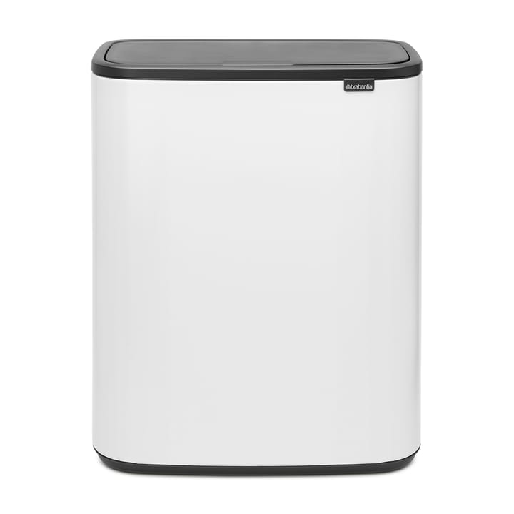 Poubelle Bo touch 60 L - Blanc - Brabantia