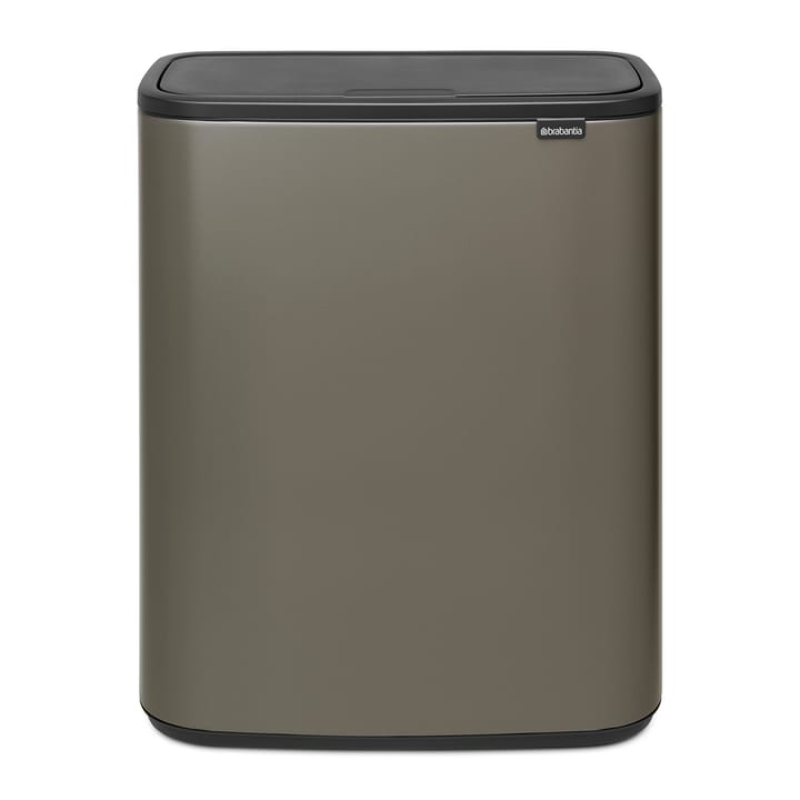 Poubelle Bo touch 60 L - Platine - Brabantia