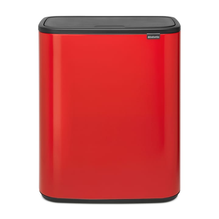 Poubelle Bo touch 60 L - Rouge passion - Brabantia