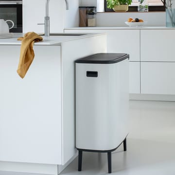 Poubelle Bo touch high 60 L - Blanc - Brabantia