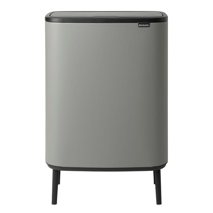 Poubelle Bo touch high 60 L - Mineral concrete grey - Brabantia