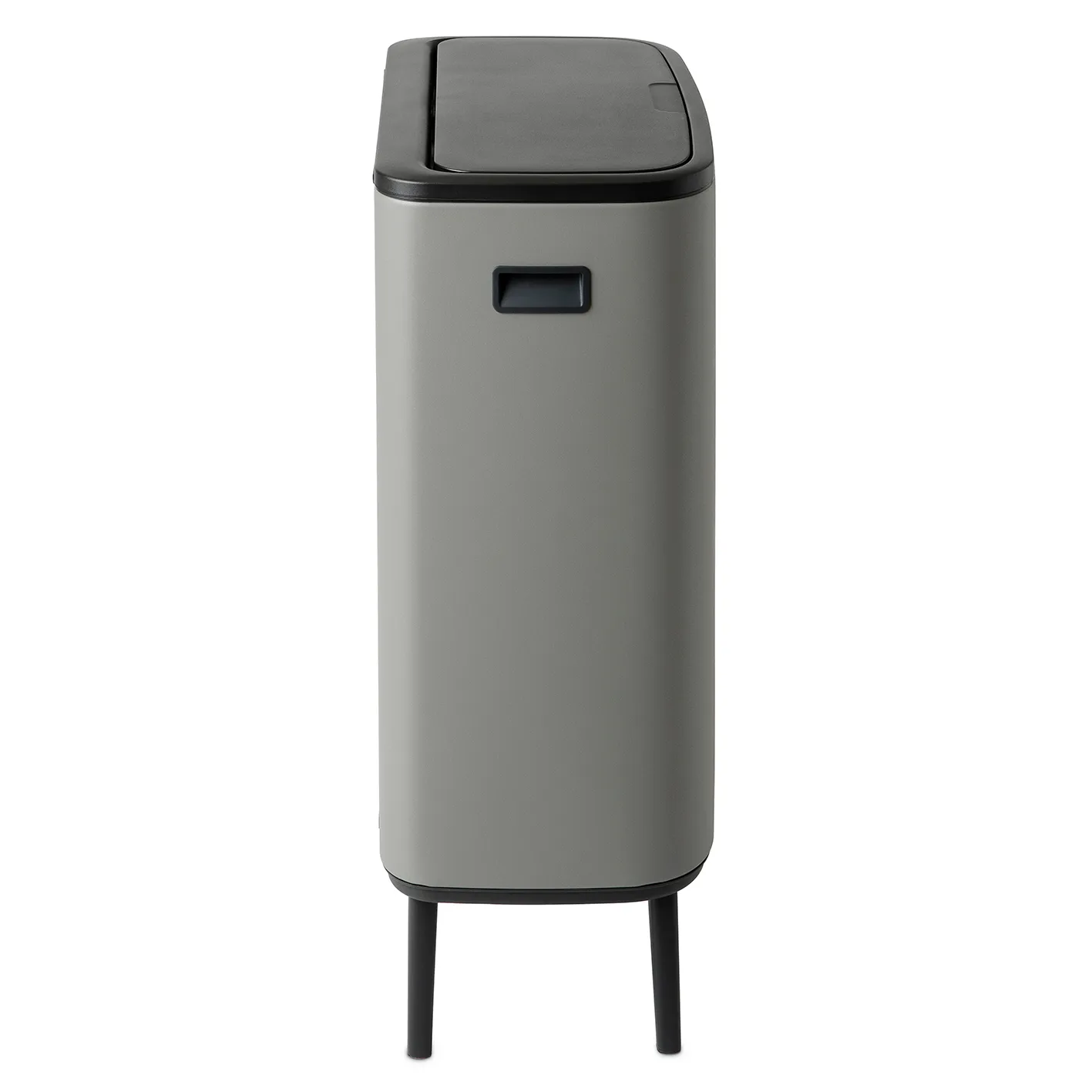 Poubelle Bo touch high 60 L, Mineral concrete grey Brabantia