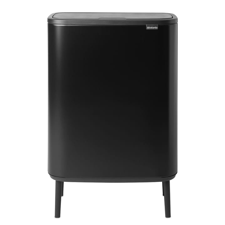 Poubelle Bo touch high 60 L - Noir mat - Brabantia