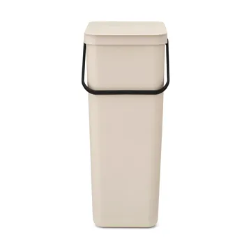 Poubelle de tri Sort & Go 40 L - Soft Beige - Brabantia