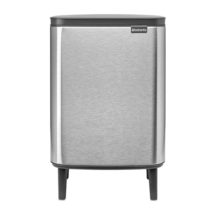 Poubelle haute Bo 12 L - Acier brossé mat - Brabantia