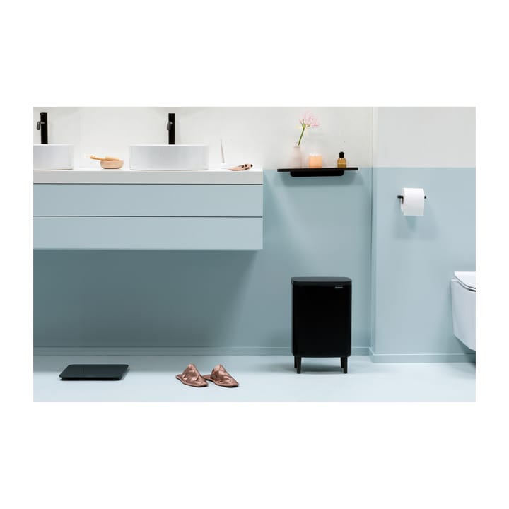 Poubelle haute Bo 12 L - Noir mat - Brabantia