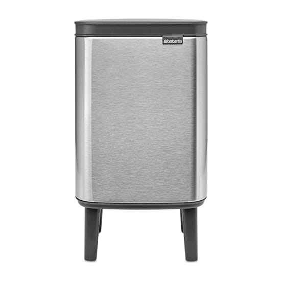 Poubelle haute Bo 4 L - Acier brossé mat - Brabantia