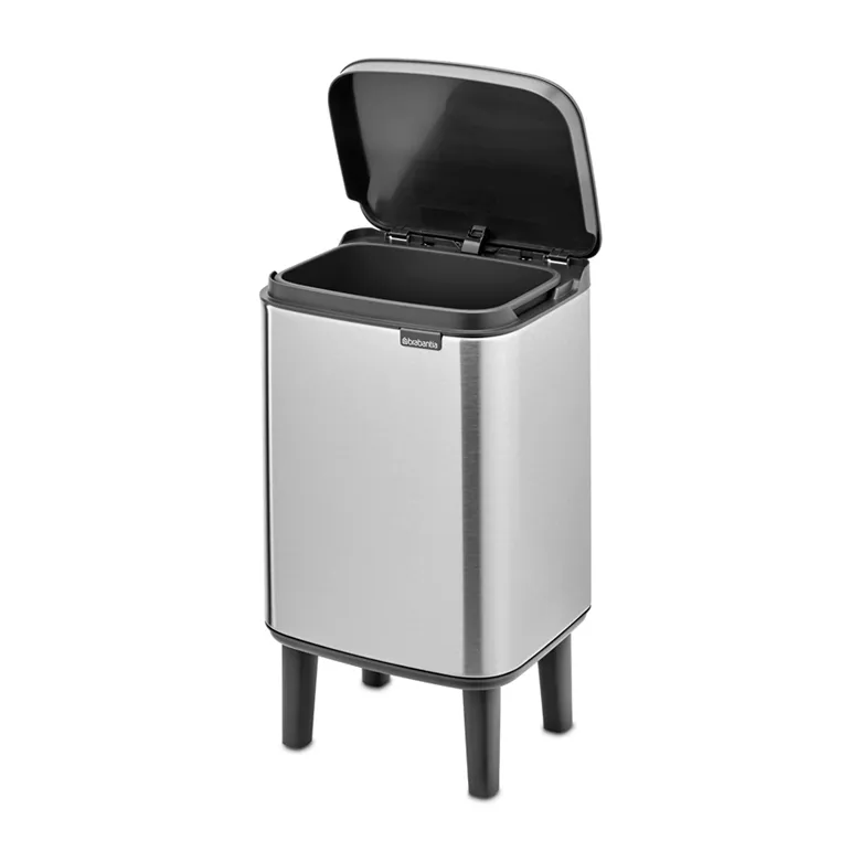 Poubelle haute Bo 4 L, Acier brossé mat Brabantia