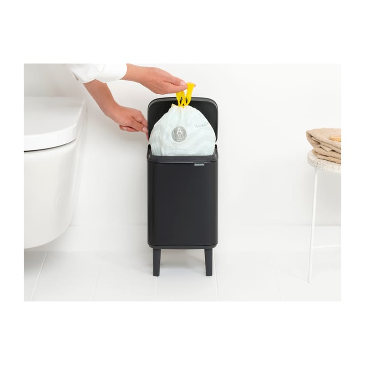 Poubelle haute Bo 4 L - Noir mat - Brabantia